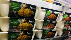 The new packaging carries a label encouraging customers to recycle it along with their paper waste